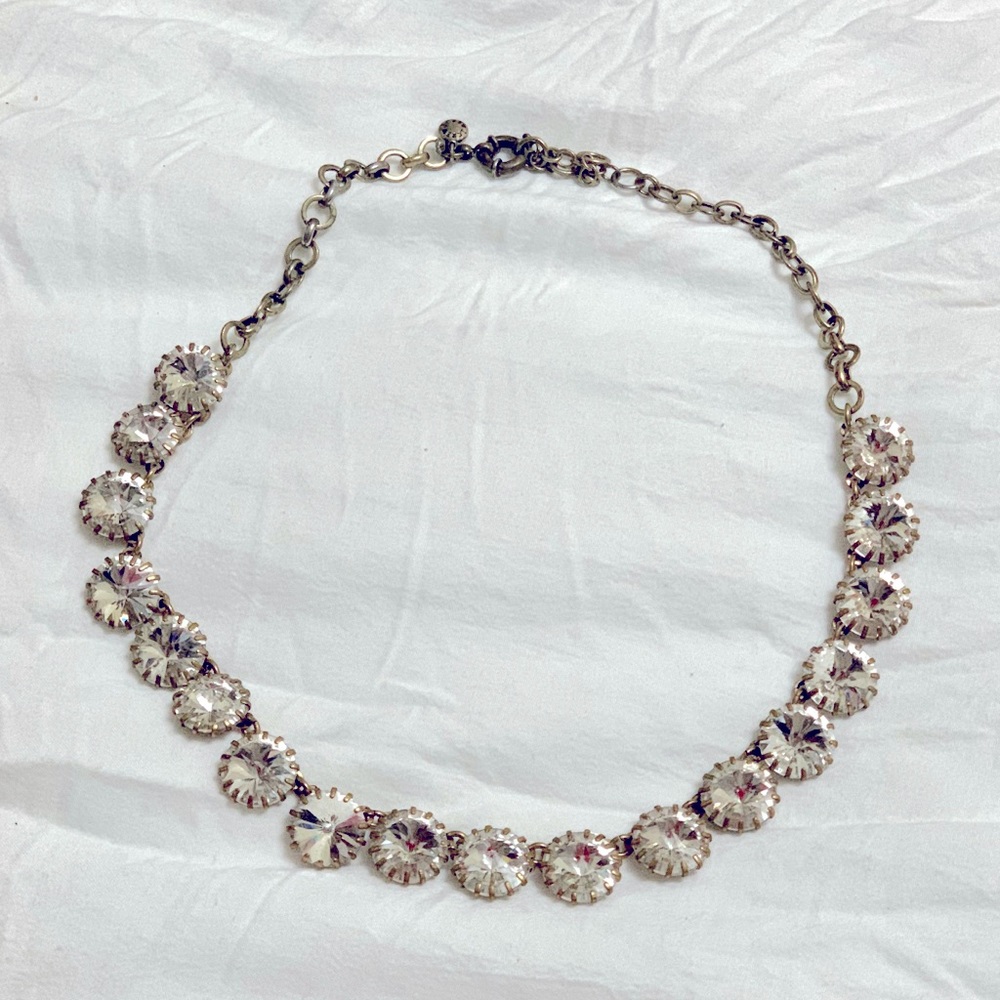 Jcrew rhinestone necklace